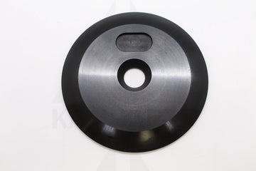 Solid Steel Black End Plate - 1.25 LB - 1 Slot Bars Weights & Benches