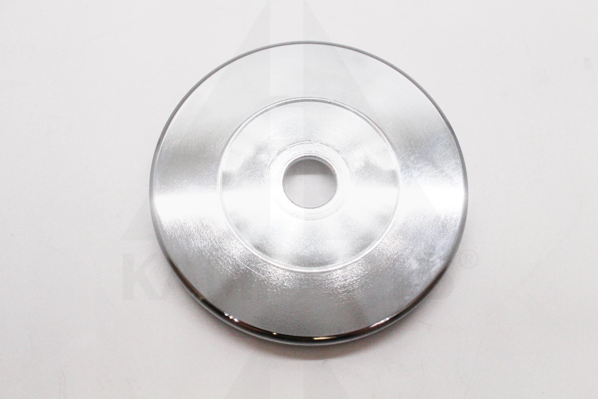 Solid Steel Chrome End Plate - 1.25 LB. 2 slots Bars Weights & Benches