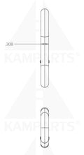 Stainless Heavy Duty Snap Hook - 8mm Parts & Components