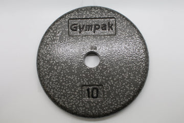 Standard 1’’ Grey Flat Plate - 10 LB Bars Weights & Benches