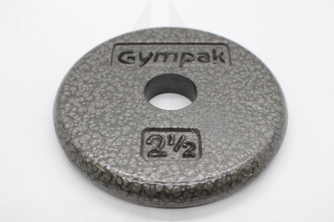 Standard 1’’ Grey Flat Plate - 2.5 LB Bars Weights & Benches