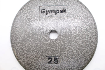 Standard 1’’ Grey Flat Plate - 25 LB Bars Weights & Benches
