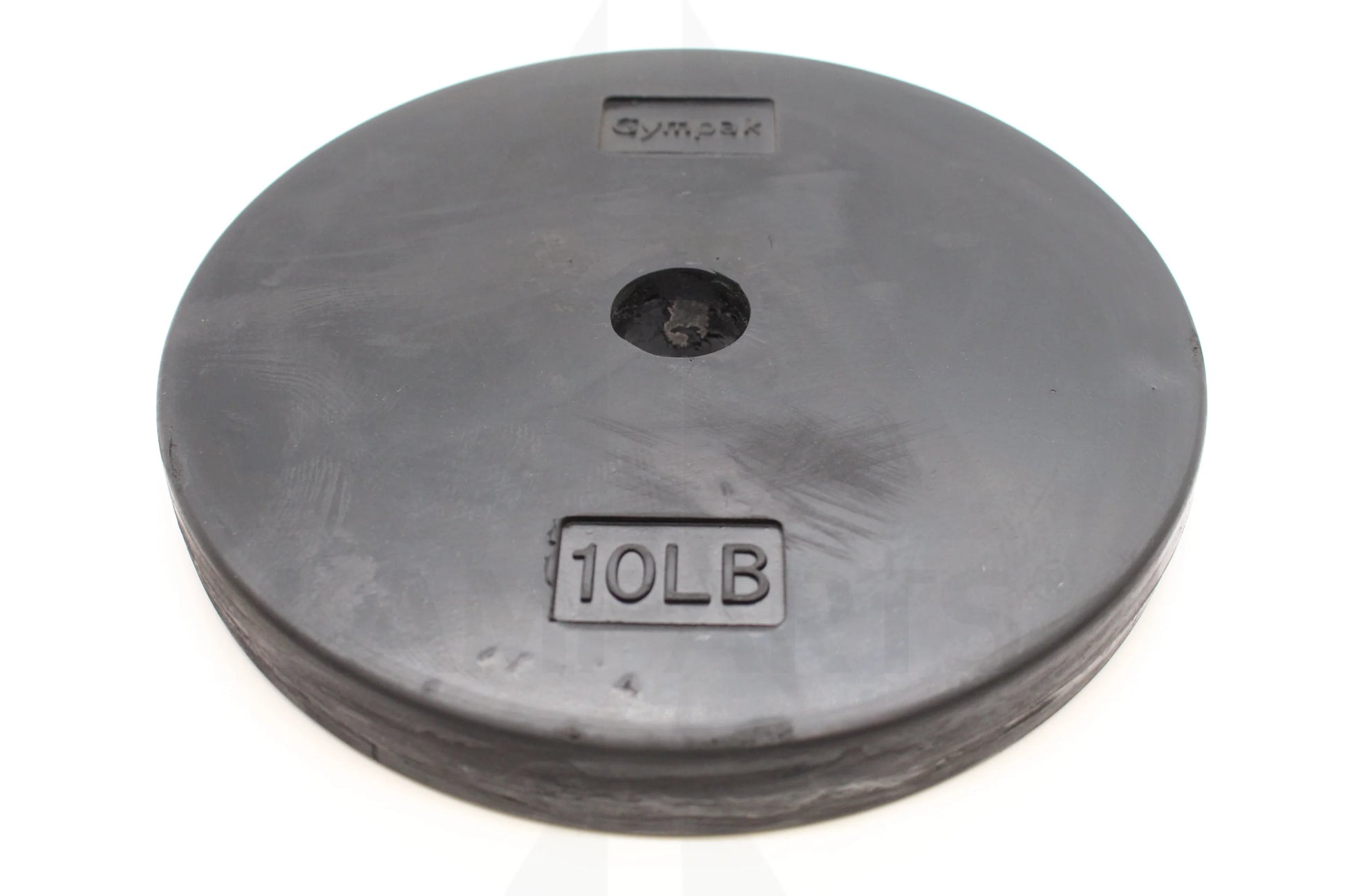 Standard 1’’ Gympak Machined Plate - Rubber - 10 LB**FINAL SALE READ DESCRIPTION** Bars Weights & Benches