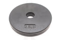 Standard 1’’ Gympak Machined Plate - Rubber - 2.5 LB Bars Weights & Benches