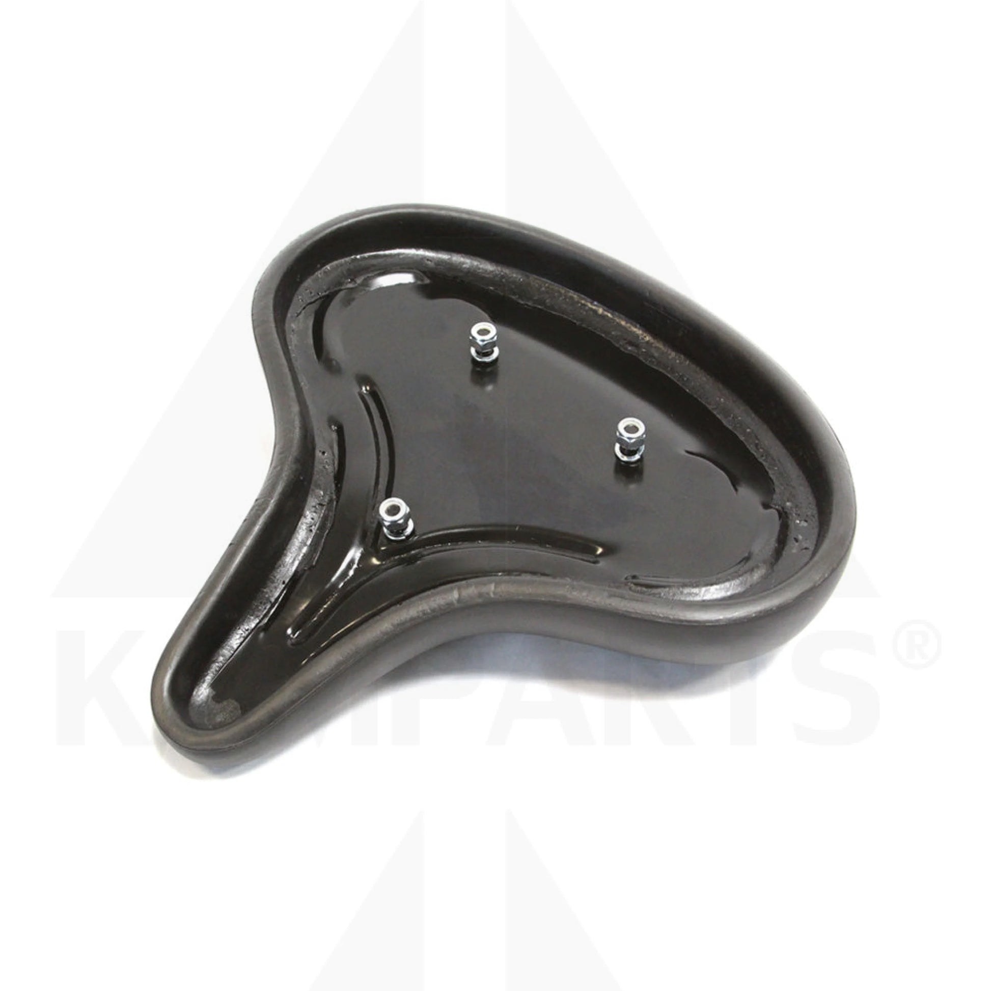 Standard PU Seat - With 3 Bolt Pattern. No Clamp. 11”x10.5” Bike Parts
