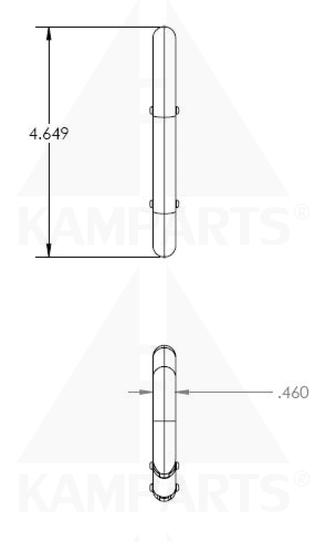 Super Aluminum Jumbo Hook - 12mm Diameter Parts & Components