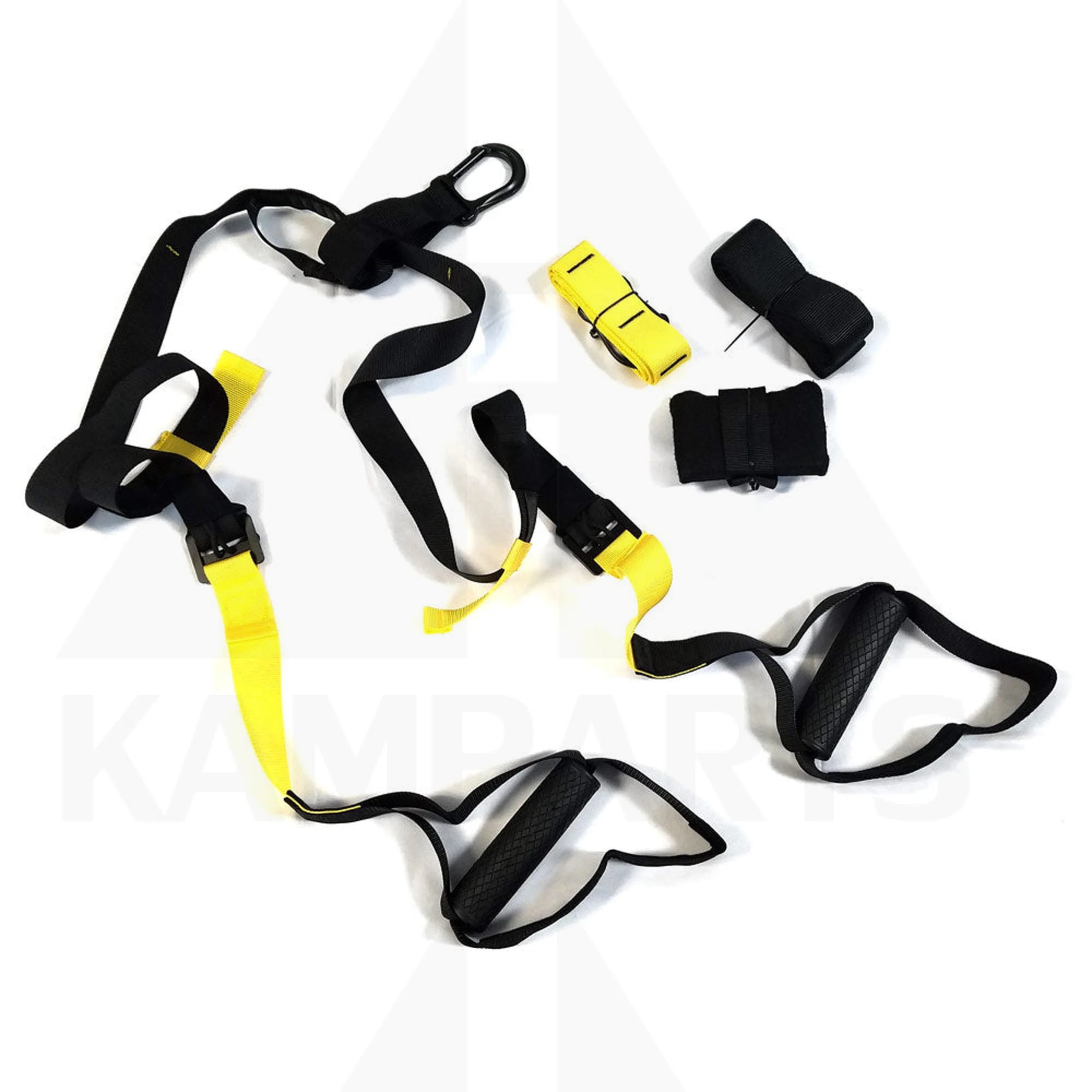 Suspension Training Kit w/ door attachment Yellow/Black Functional Training (NEW)