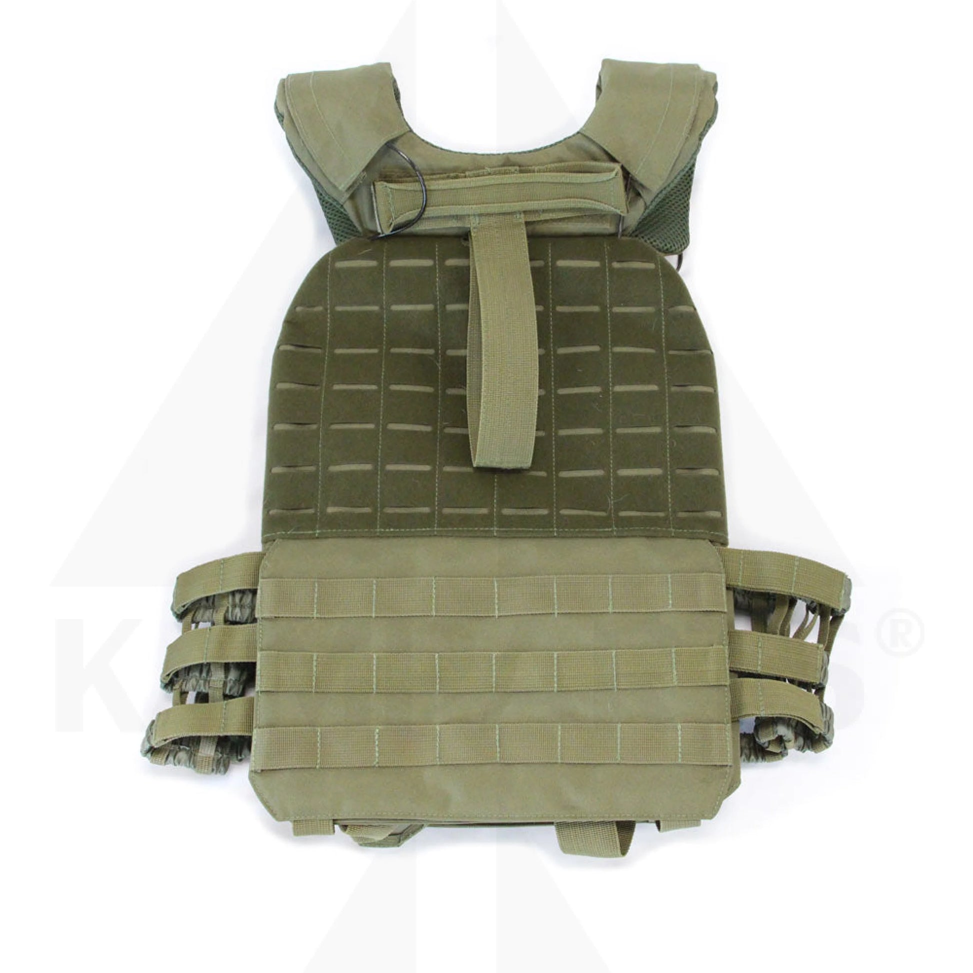 Tactical Plate Carrier / Weight Vest - OLIVE DRAB Fitness Products