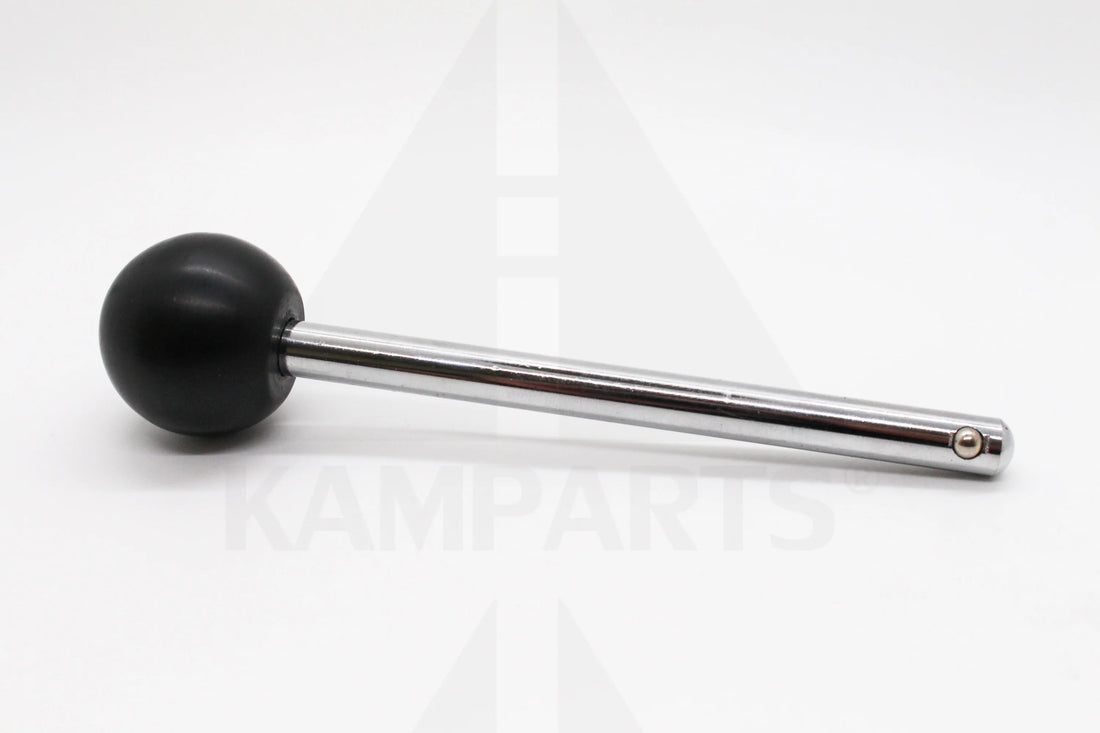 Tensile Pin with Round-Knob with 3/8” Bronze Insert - Locking Space 4-1/4” Parts & Components