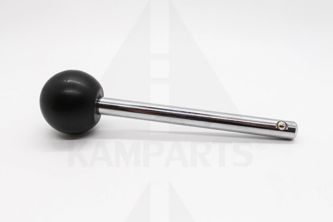 Tensile Pin with Round-Knob with 3/8” Bronze Insert - Locking Space 3-3/4” Parts & Components
