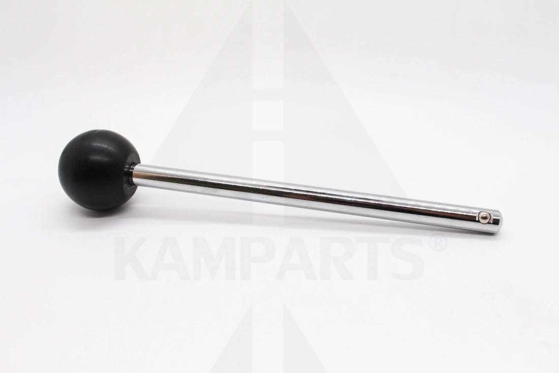 Tensile Pin with Round-Knob with 3/8” Bronze Insert - Locking Space 5-1/2” Parts & Components