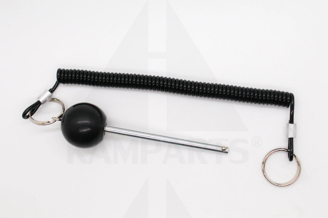 Thin Locking Pin - 1/4” with Cord Parts & Components