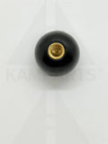 Thread ABS Plastic Round Knob - 3/8” with Brass Insert Parts & Components