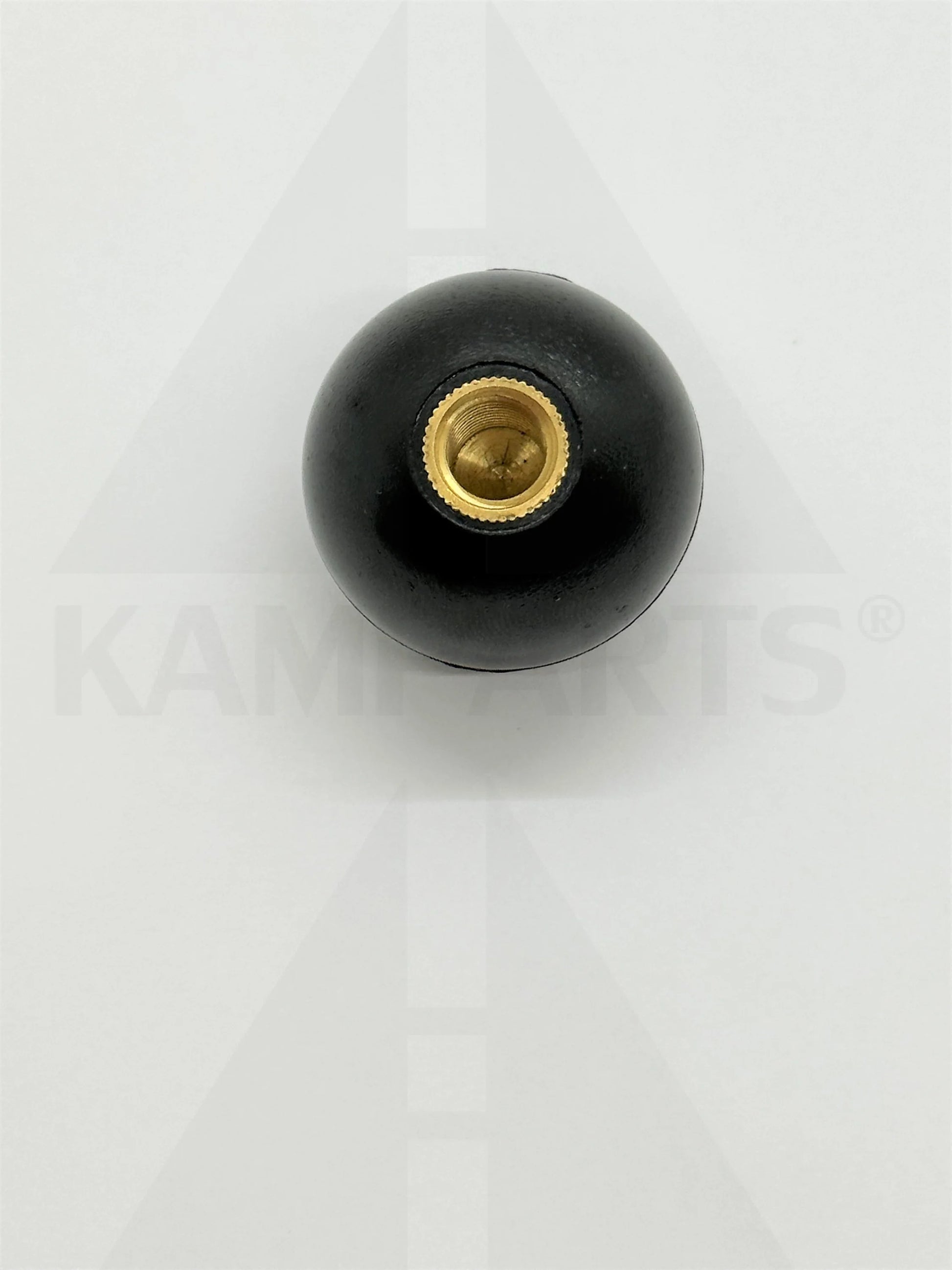Thread ABS Plastic Round Knob - 3/8” with Brass Insert Parts & Components