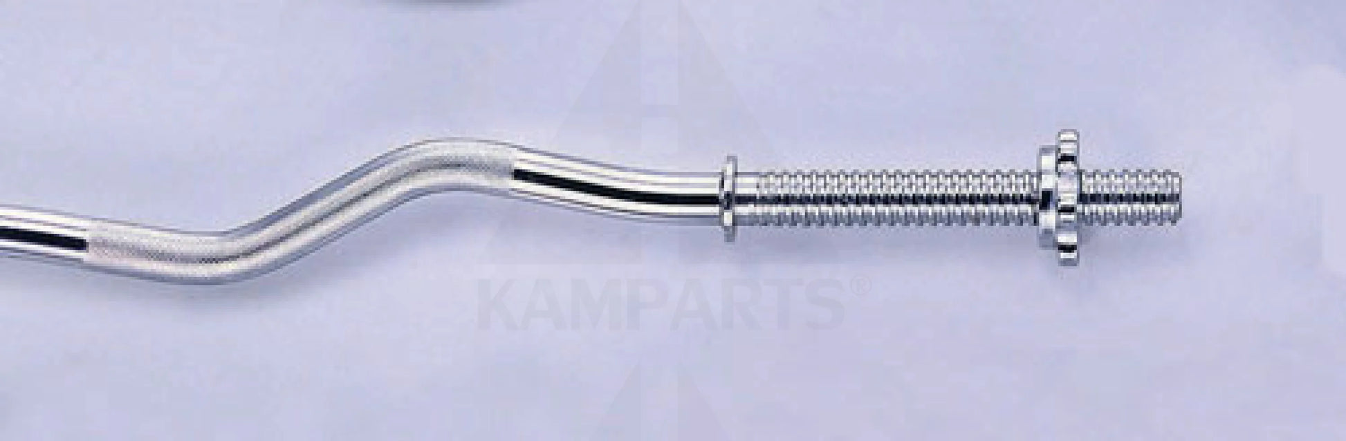 Threaded EZ Curl Bar - 1” x 47” with Star Lock Collars Bars Weights & Benches