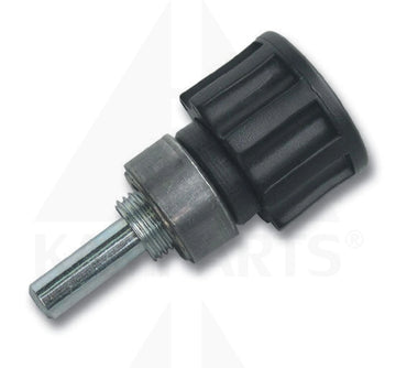 Turn/Release Pin Knobs - 3/8” x 19mm L. w/ Nut. Tip Length: 1.25” Parts & Components