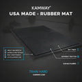 USA Made - Rubber Mat - 4’ x 6’ x 3/4” Functional Training (NEW)