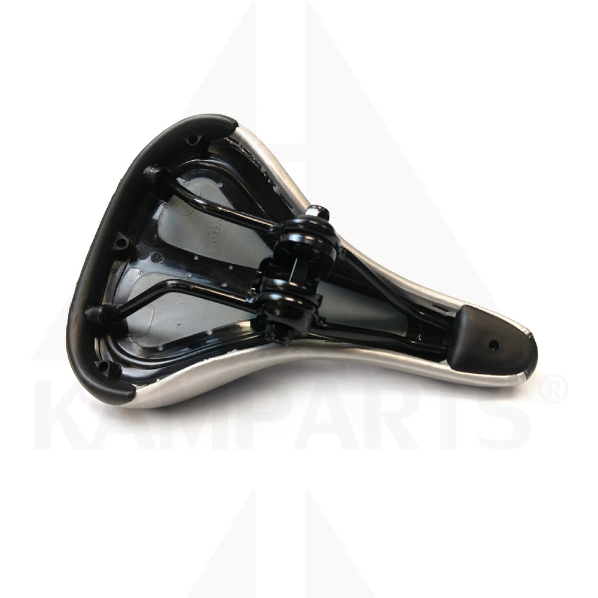 Velo Seat Black and Silver Star Trac Spinner NXT Clamp Included Indoor Cycle Parts