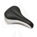 Velo Seat Black and Silver Star Trac Spinner NXT Clamp Included Indoor Cycle Parts