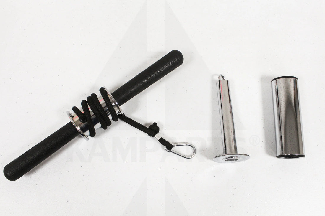 Wrist Roller Heavy Duty. Welded Washers, Gym Accessories