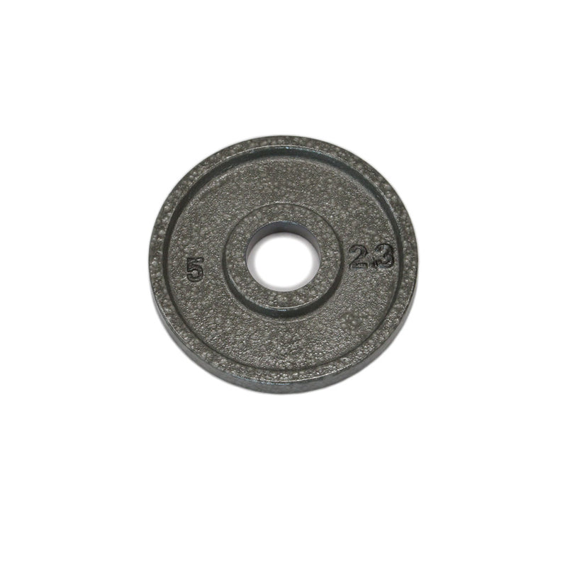 Grey Wide Flange 2" Olympic Plate - 5 LB