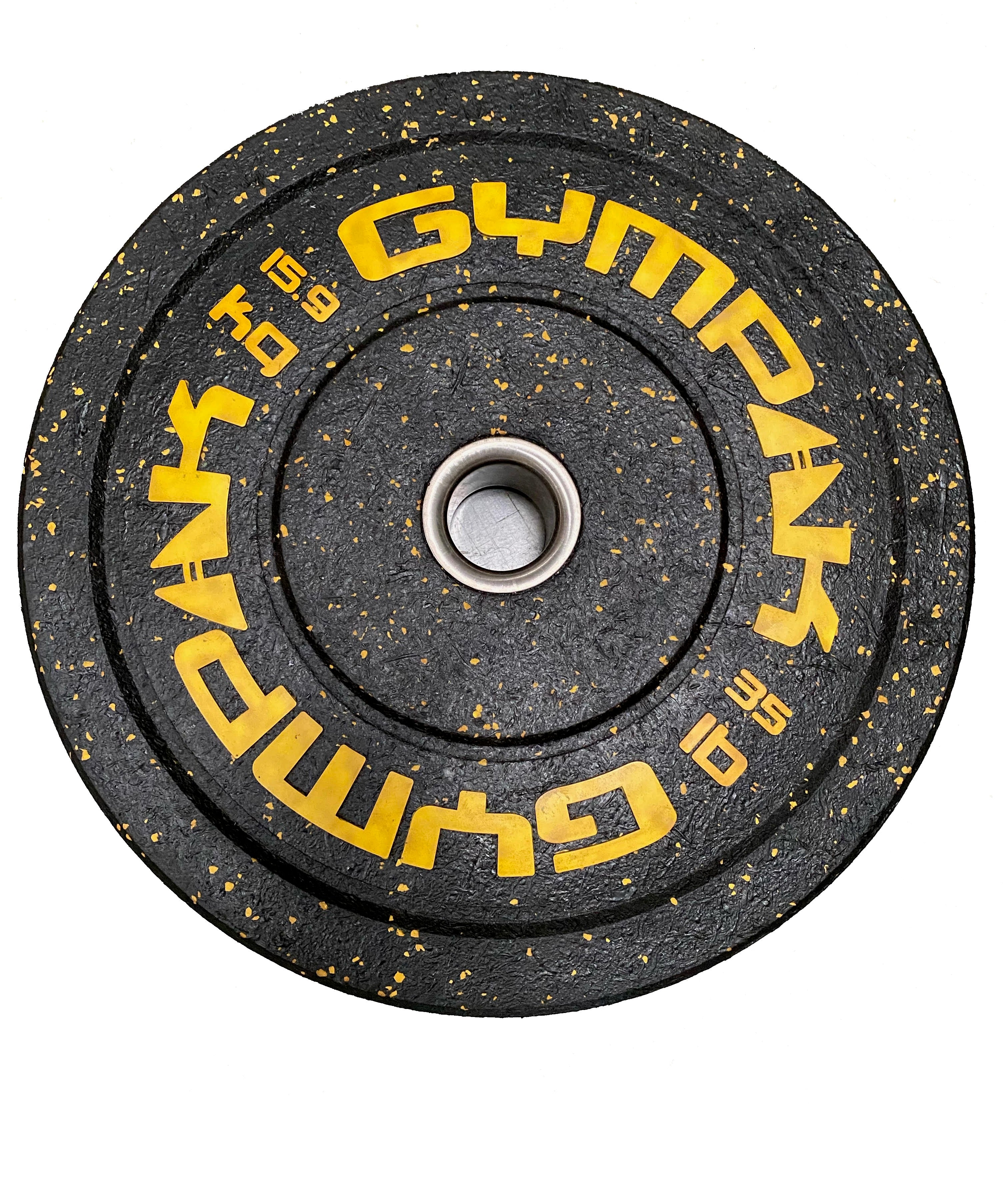 Crumb Bumper Olympic Plate - Yellow - 35 lb