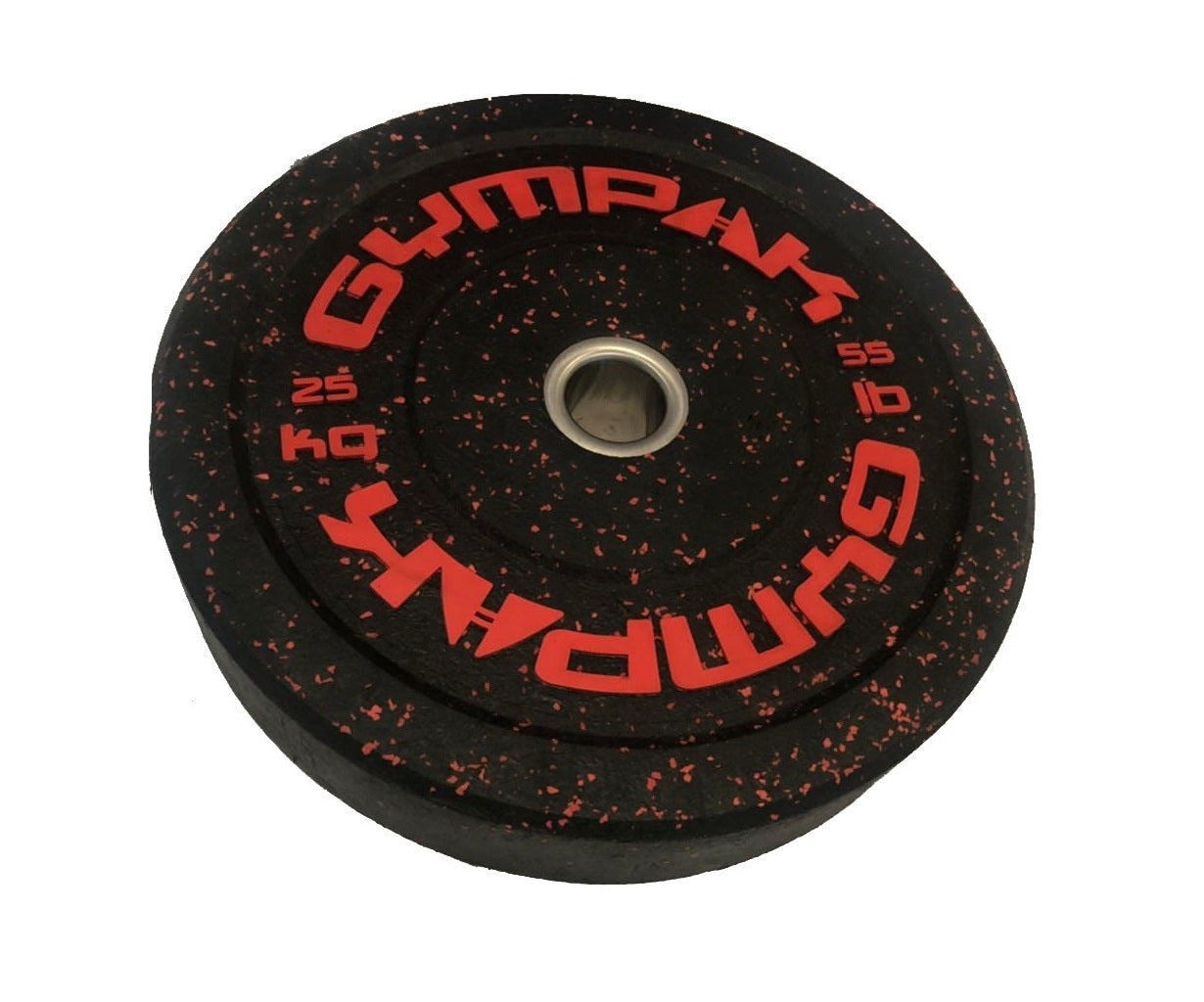 Crumb Bumper Olympic Plate - Red - 55 lb