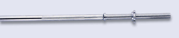 Threaded Barbell Bar - 1” x 60” with Star Lock Collars