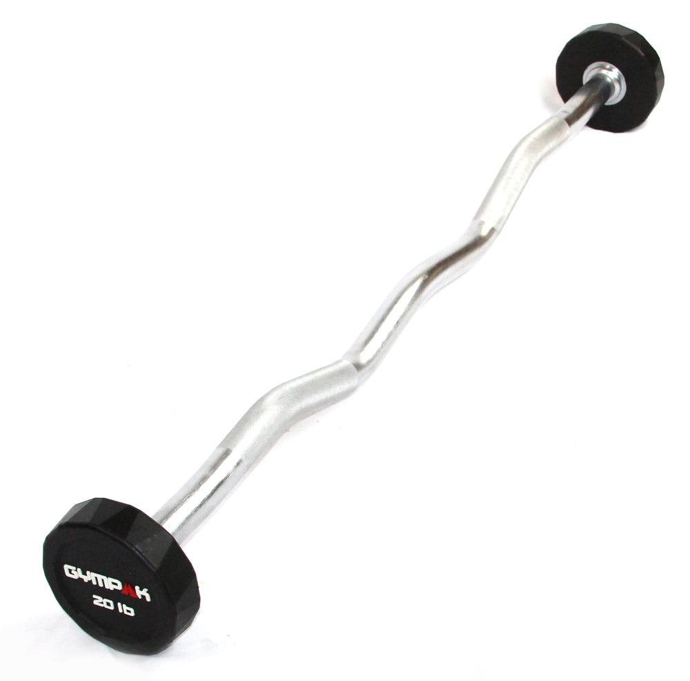**CLOSE OUT ITEM** PolyUrethane Barbell - 30 lb - Curl