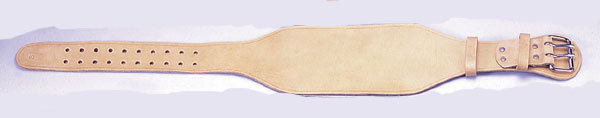 6” Leather Belt. Sizes: S,M,L,XL