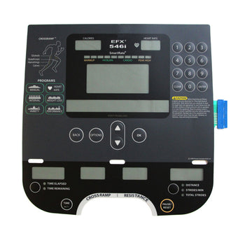 Precor EFX 546i Experience Elliptical Overlay/Keypad