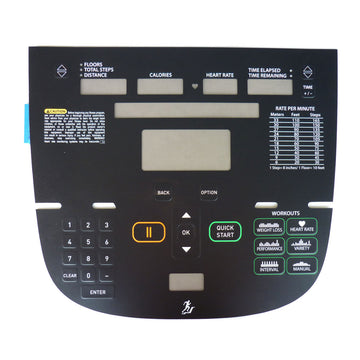 Precor CLM 835 Stepper Overlay/Keypad