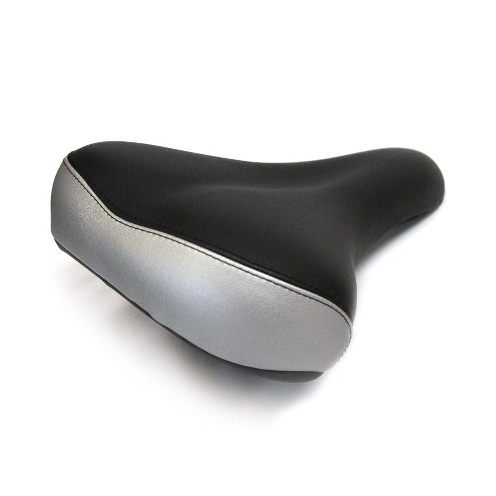 Velo Seat Black and Silver Star Trac Spinner Blade And Precor Spinner