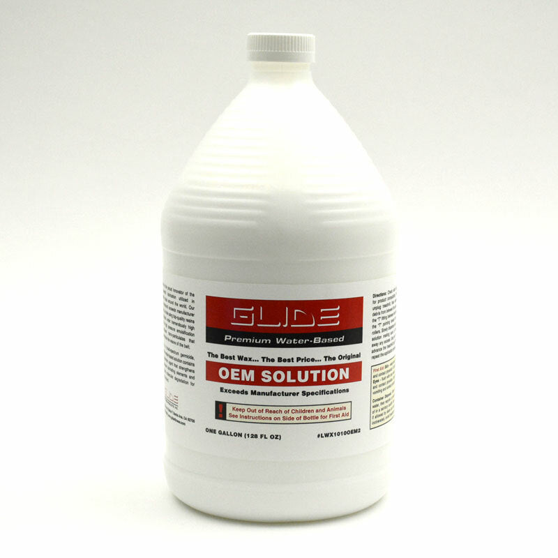 GLIDE FITNESS OEM Solution (Water Based) for Manual-Wax Treadmills, 1 Gallon