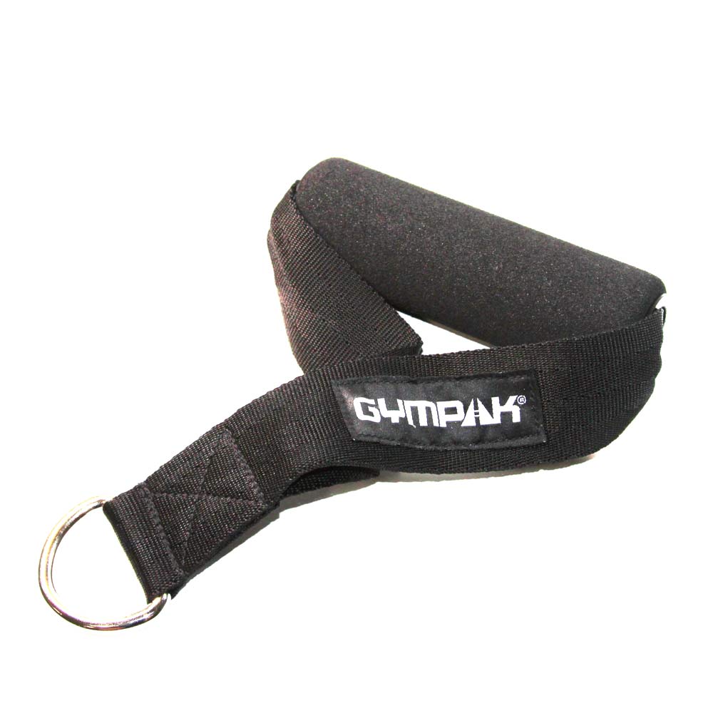 Gympak Heavy Duty Strap Cable Handle w/ Welded D Ring