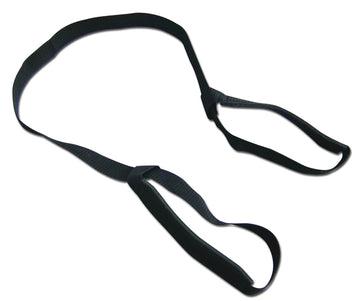 Yoga Strength Stretch Rope - 48.5”L x 1” Webbing