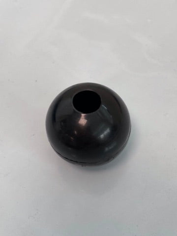 Black Nylon Stopper 1-1/4" for 3/8" Cable