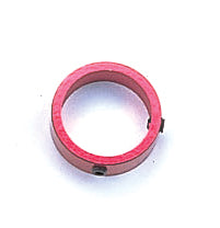 Red Aluminum Collar - Fits 1” Tube/Rod with Two Set Screws