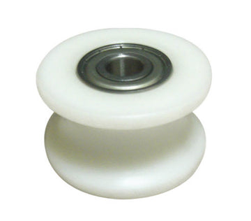 Heavy Duty PU Roller - Metal Hub Molded. 15/32” Bore, 2-1/4” O.D. x 32 m/m H