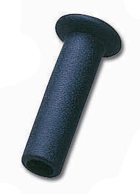 Hard Rubber Grip - 5” x 1” - One End Closed