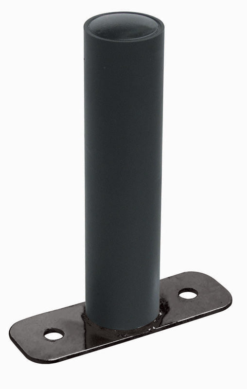 Black ABS/Steel Plate Holder - 8”L x 1-7/8” Dia.