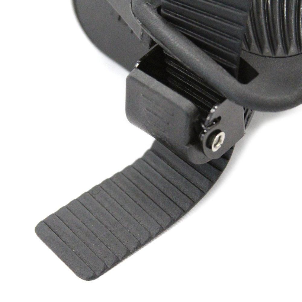 Pedal Set W/Auto Adjustable Strap 1/2" Black