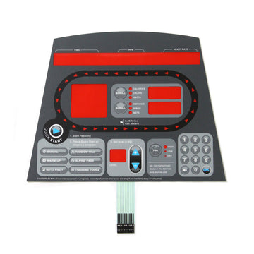 Star Trac Pro Bike 6300 / 6400 Overlay/Keypad