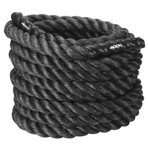 Battle Rope - 1.5" dia - 50 ft / 15m w/ cover