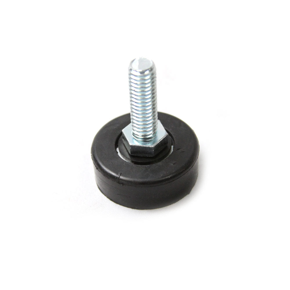 Adjustable Leveler With Nut - 3/8”- 16 x 37mm (Rubber Dia.) x 30mm (L)